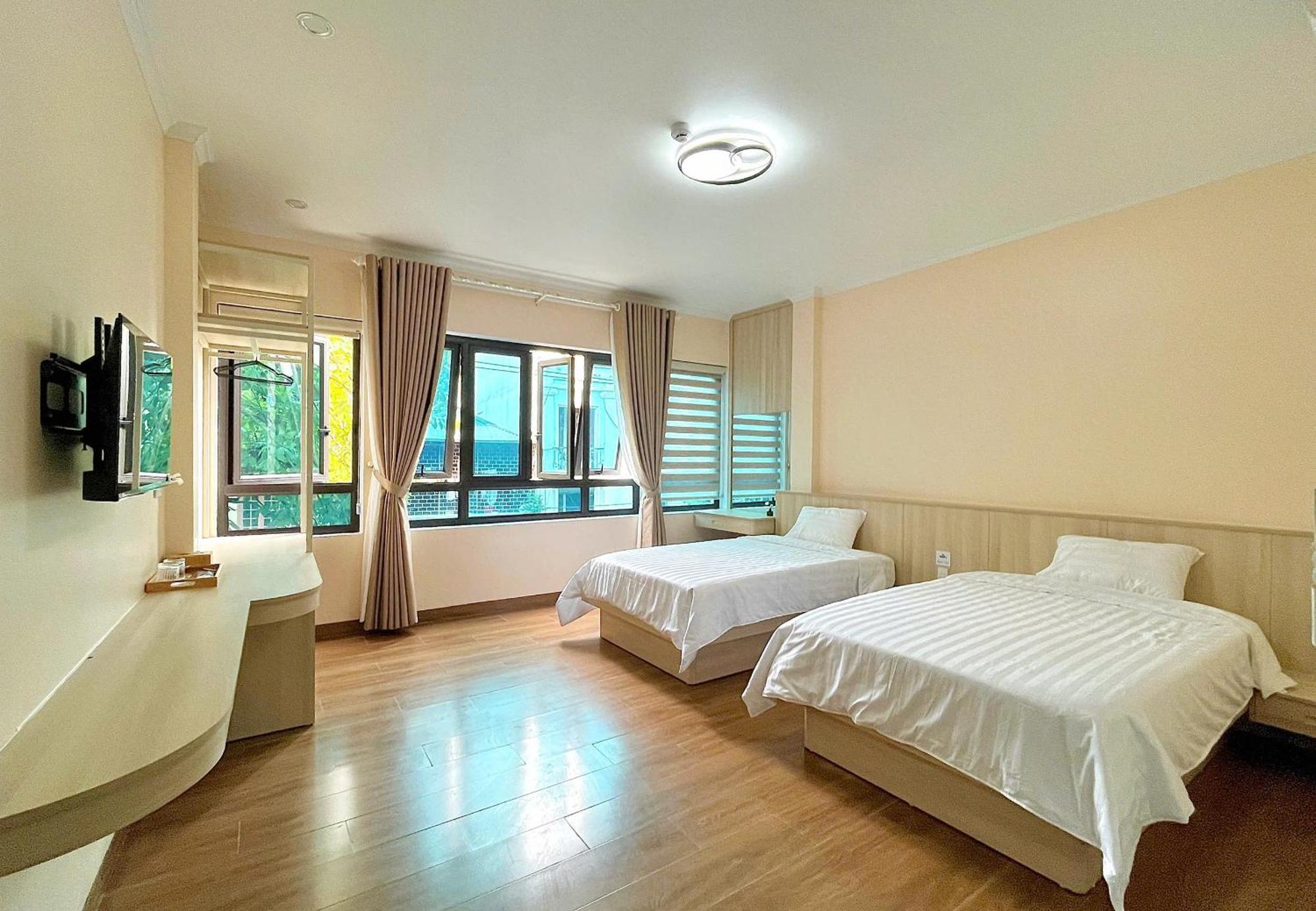 Vuon Cam Hotel Cao Bang Exterior photo